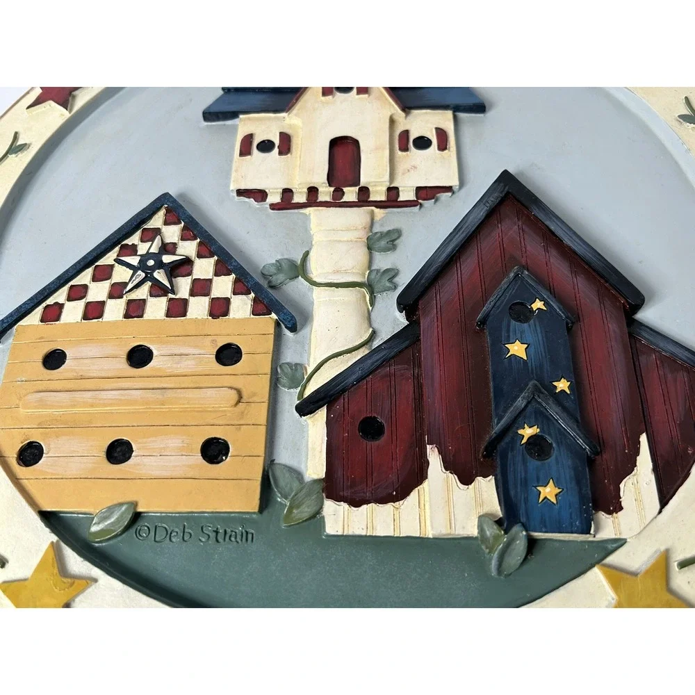 Deb Strain Bird House Home Is Where The Heart Is‎ Garden Stepping Stone Decor